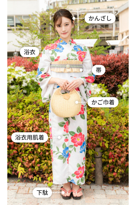 浴衣 学割セットセット内容