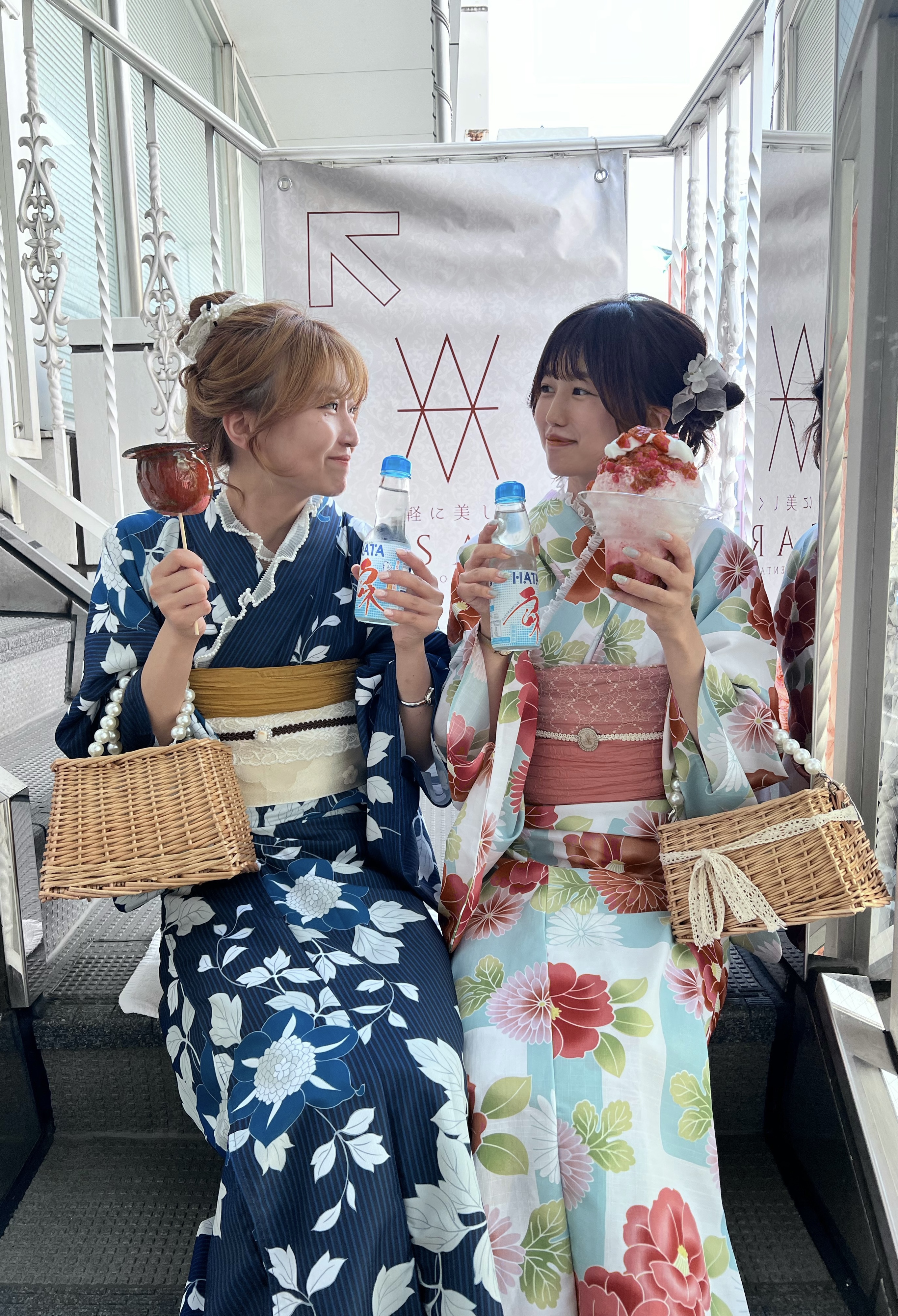 川越着物レンタルVASARA/VASARAの浴衣で夏まつり...