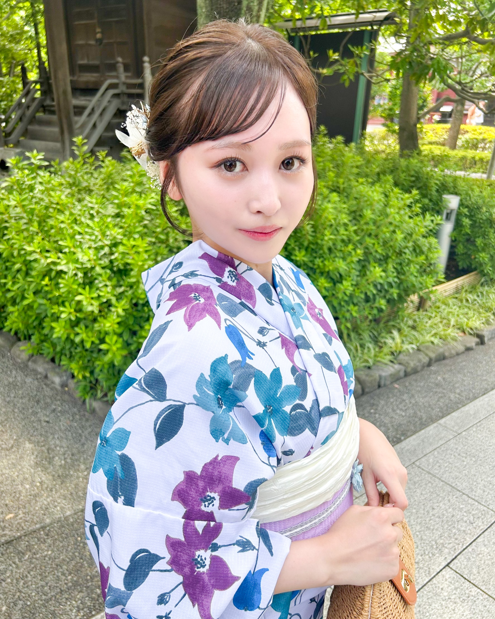 浴衣コーデ　東京都渋谷区着物レンタル　VASARA渋谷店