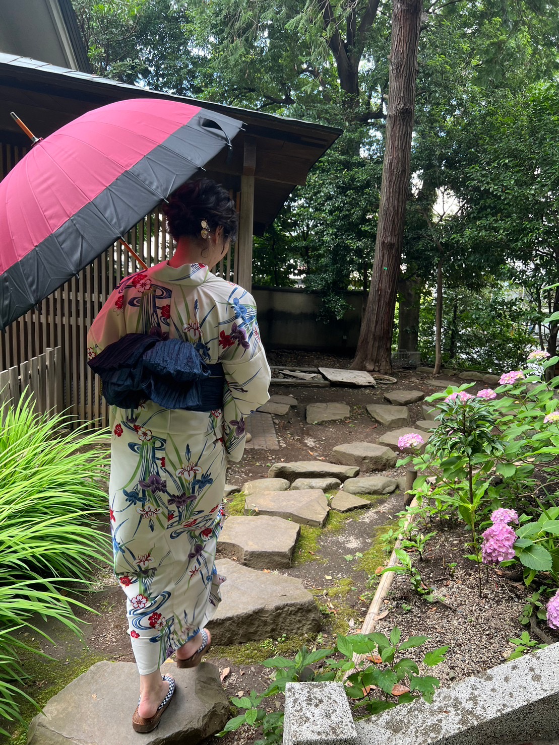 雨の日の休日こそ、浴衣を楽しもう！