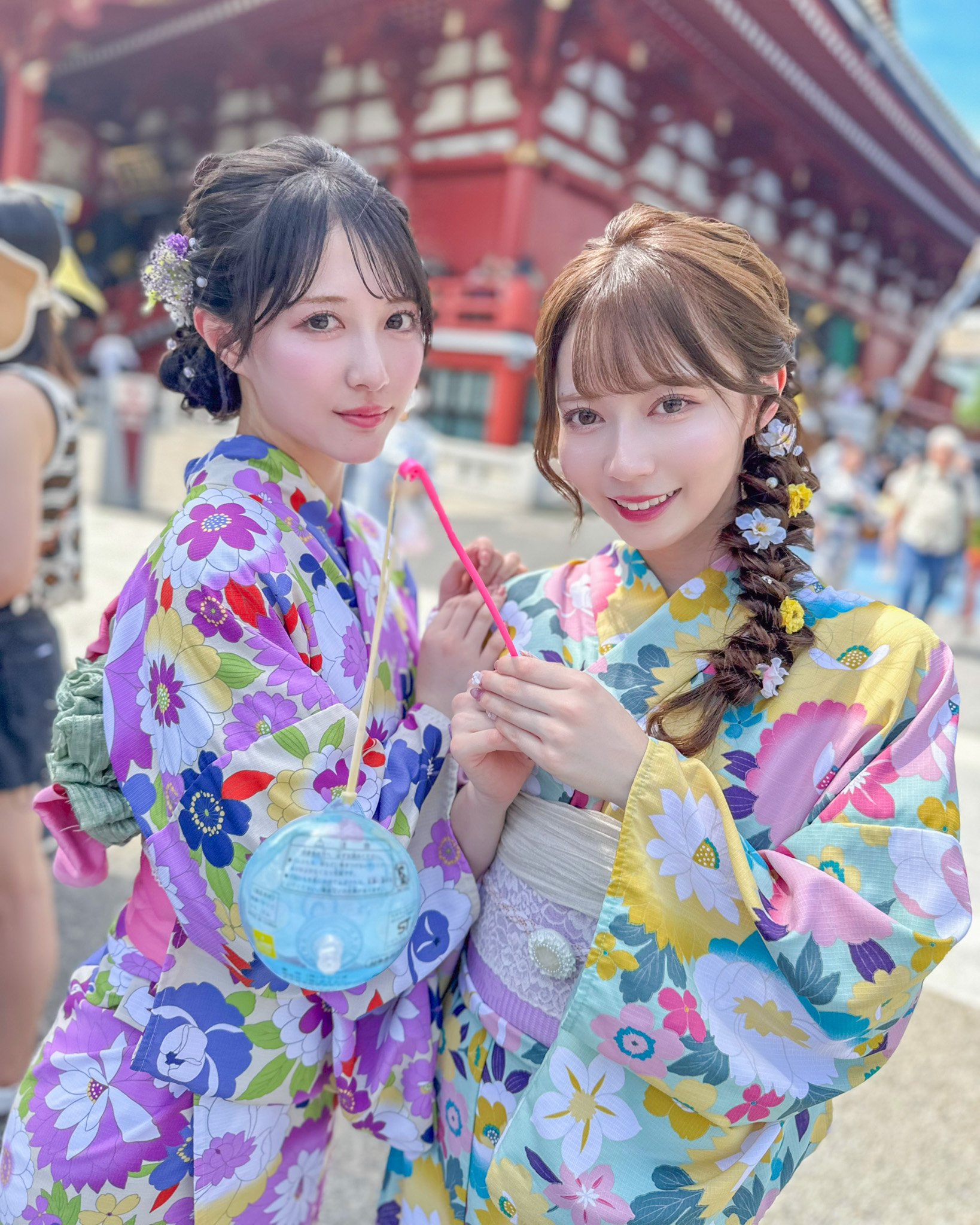 浴衣コーデ東京都渋谷区着物レンタル　VASARA渋谷店