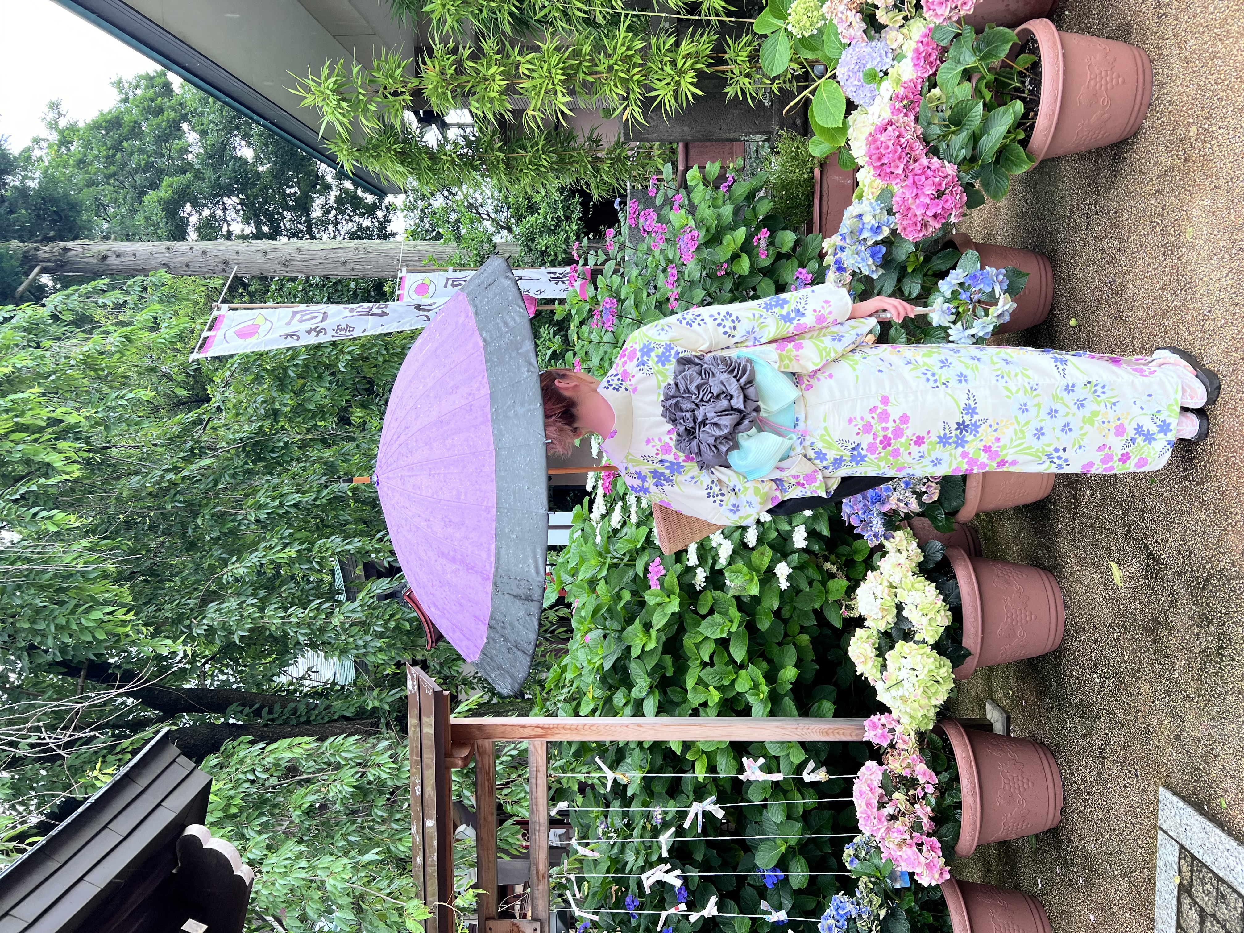 川越着物レンタルVASARA/雨の日は傘の貸出無料です☺︎