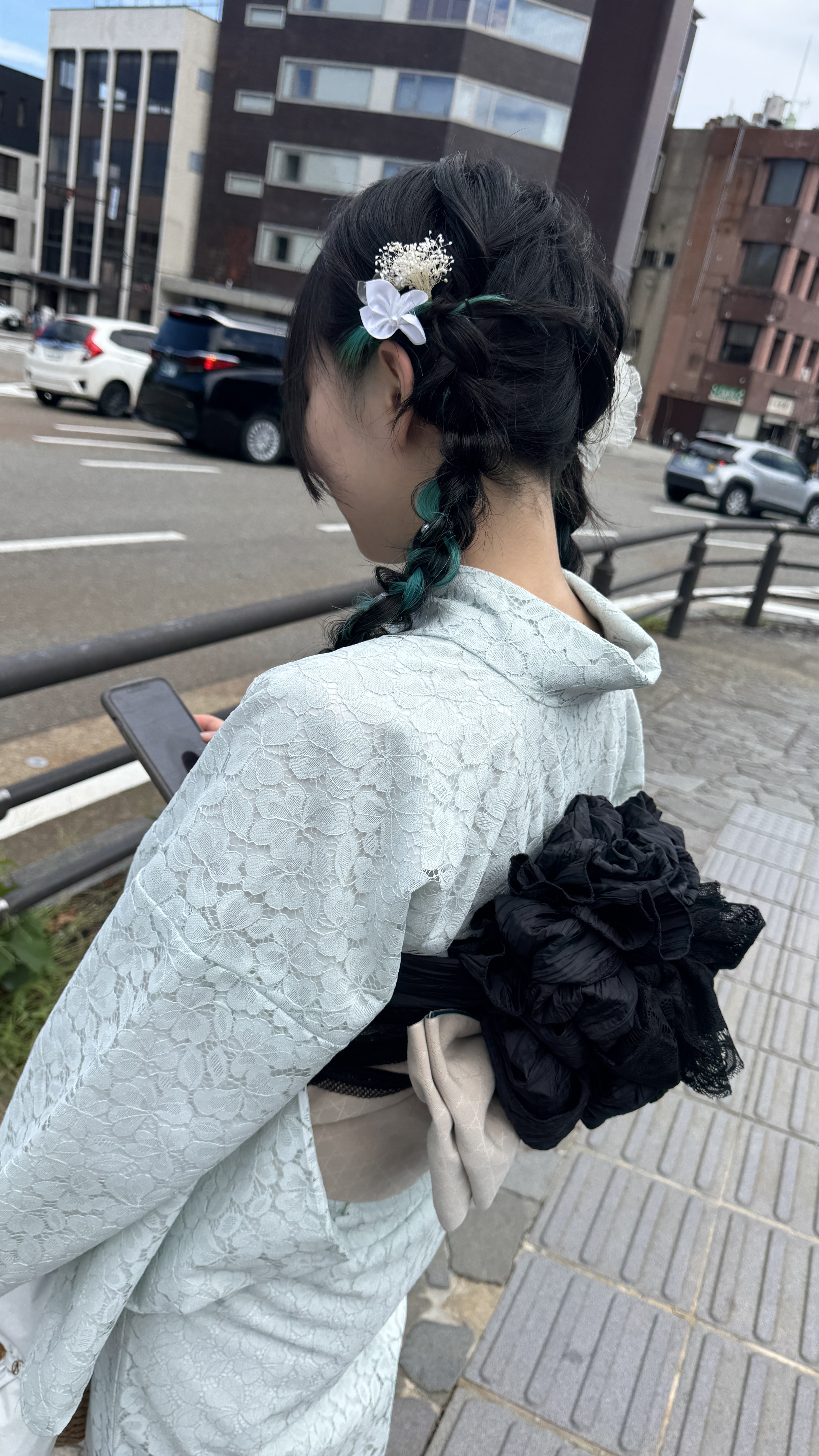 金沢兼六園店♡レース浴衣