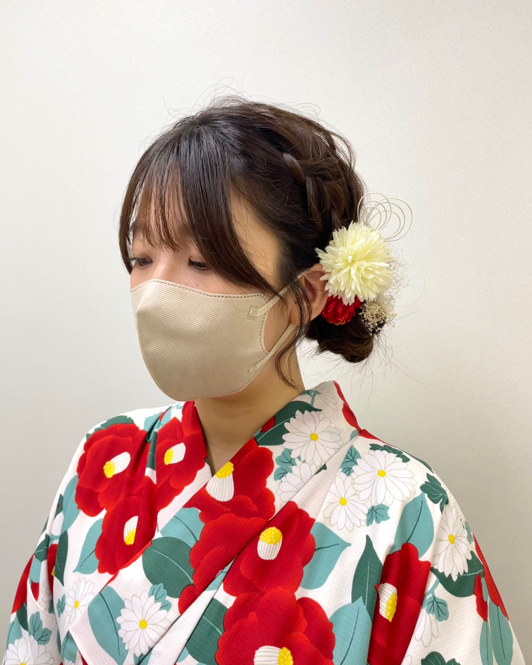 川越着物レンタルVASARA/サイドアップヘアスタイル♡