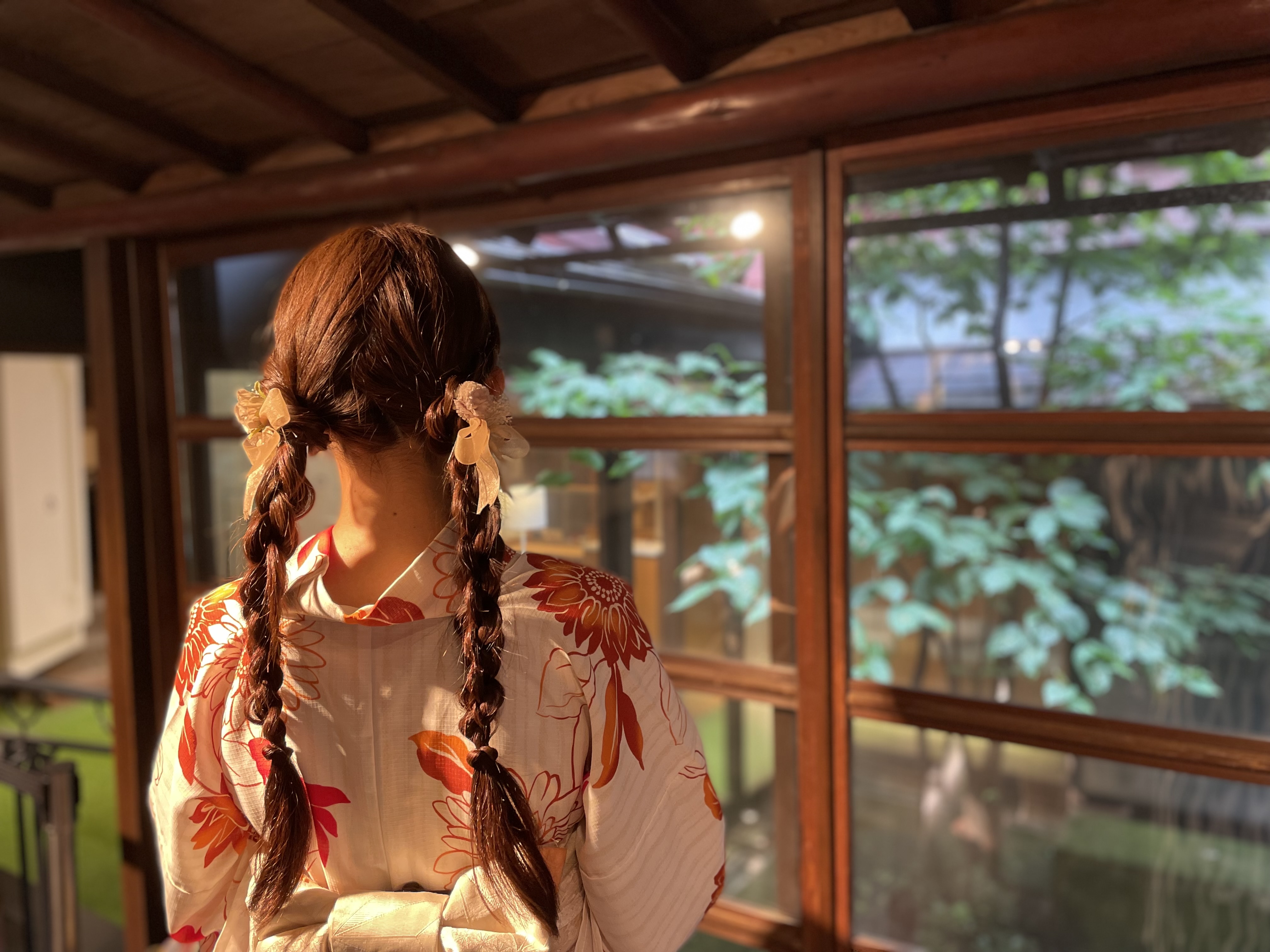 金沢兼六園店♡ツインテールで