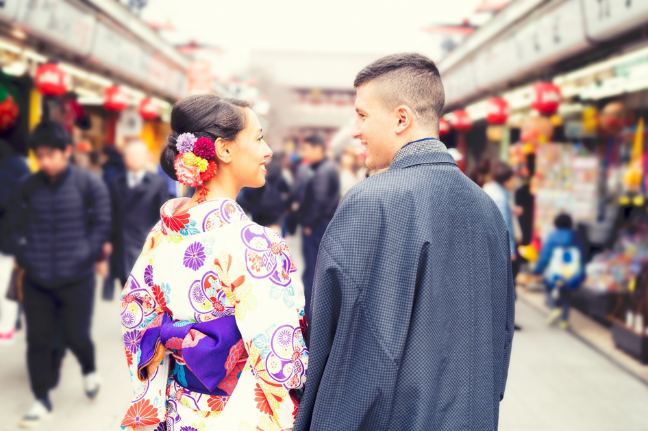 海外のお客様と浴衣・着物で巡る浅草ショートトリップ