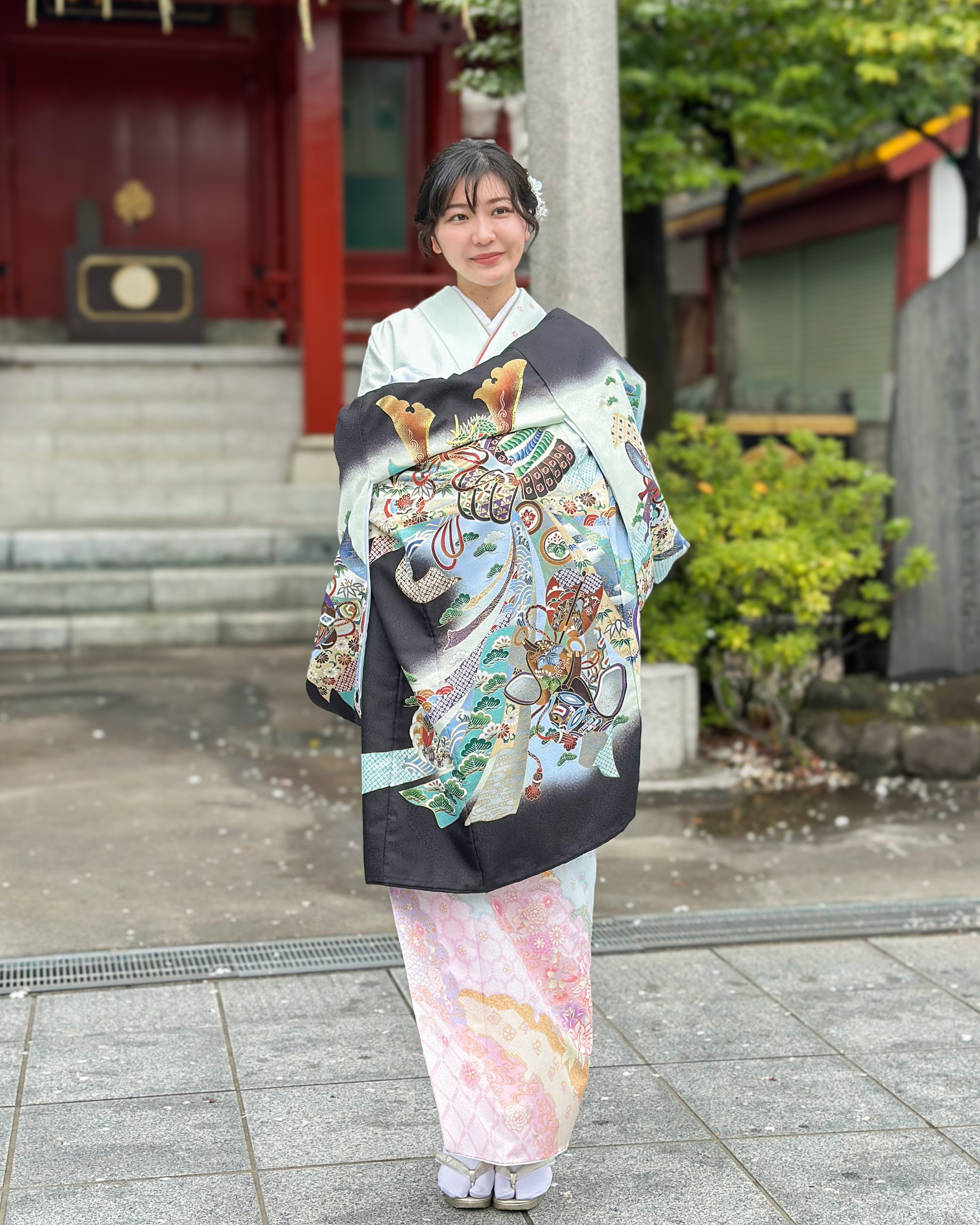 【訪問着・袴お下見受付中】東京秋葉原　袴　訪問着　七五三　振袖　着物レンタル秋葉原