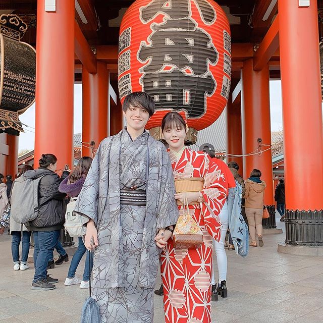 【カップルにオススメ】着物レンタルをして浅草デートに特別感を