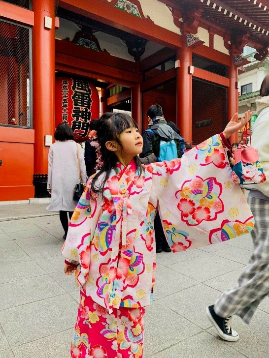 浅草でひな祭りをお祝い！