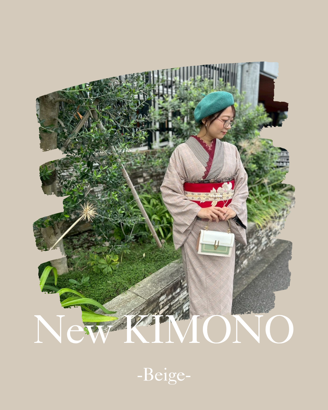 大人可愛いベージュコーデ.*･ﾟ