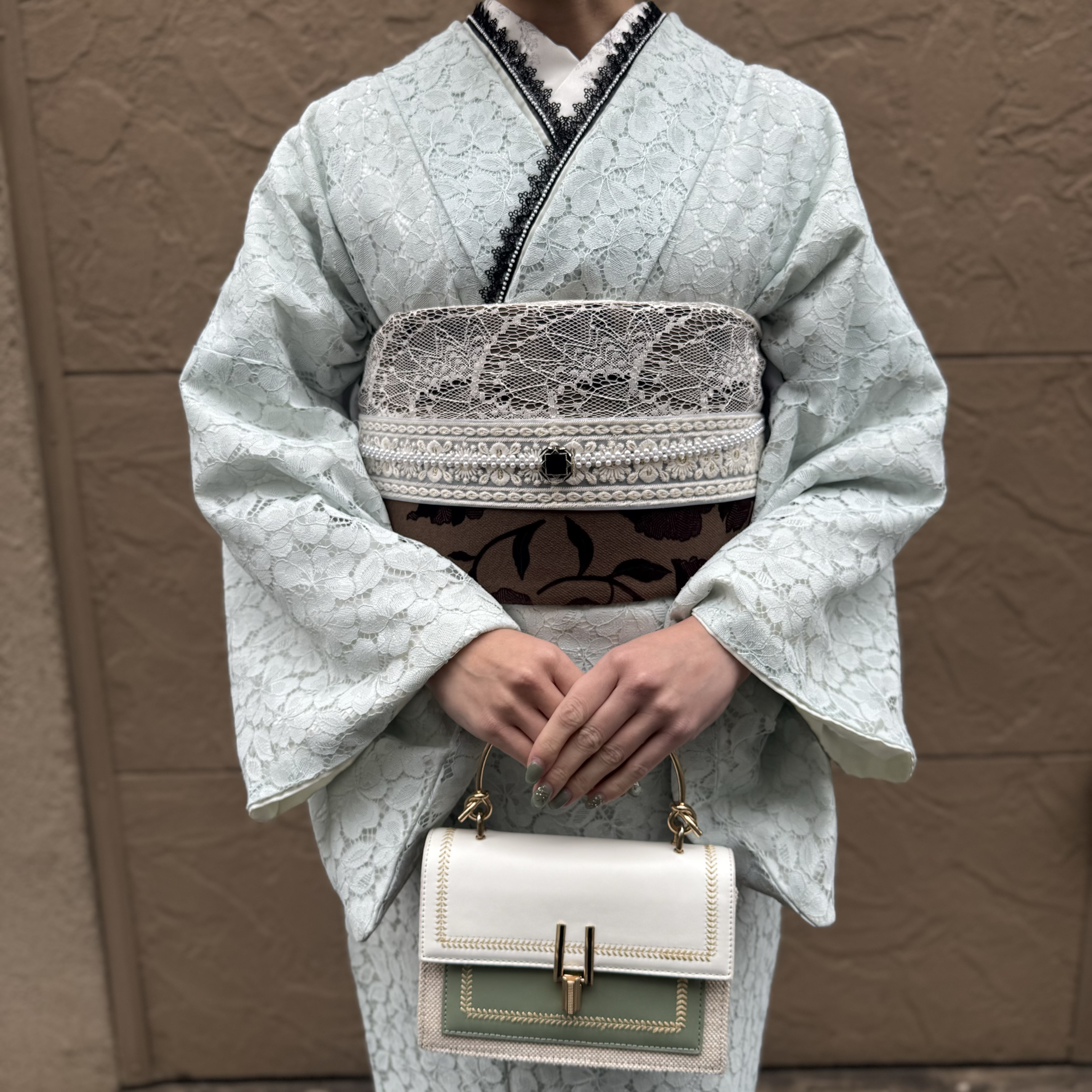 『小紋レトロプレミアム』東京都渋谷区着物レンタル　VASARA渋谷店