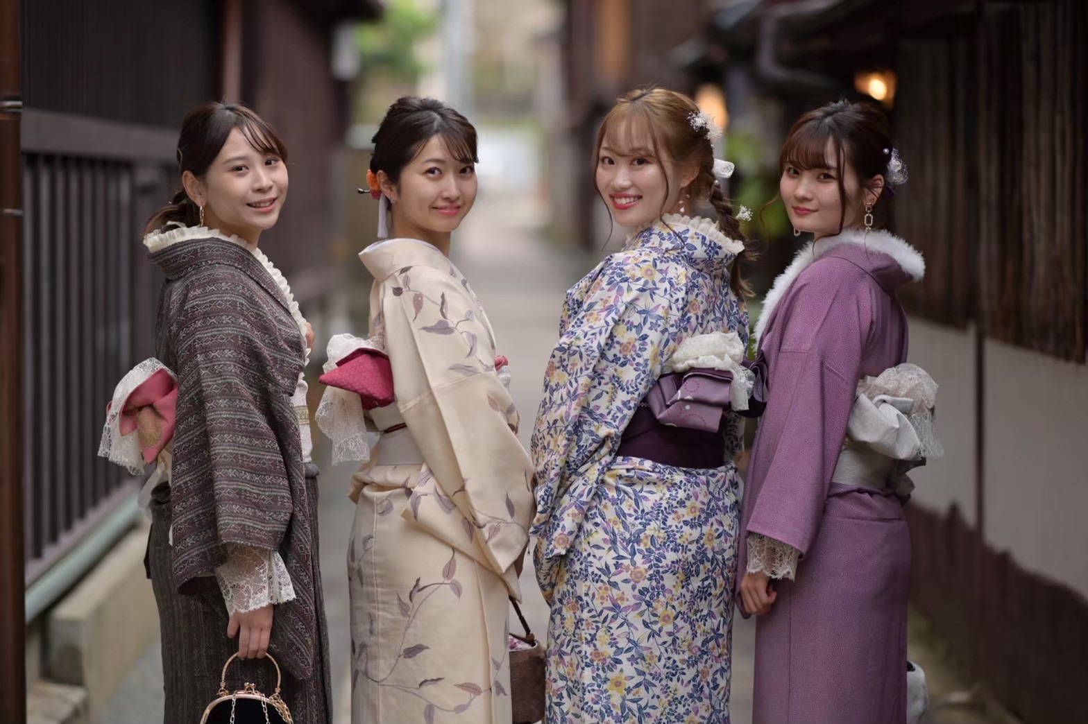 福岡着物レンタル/着物秋コーデ