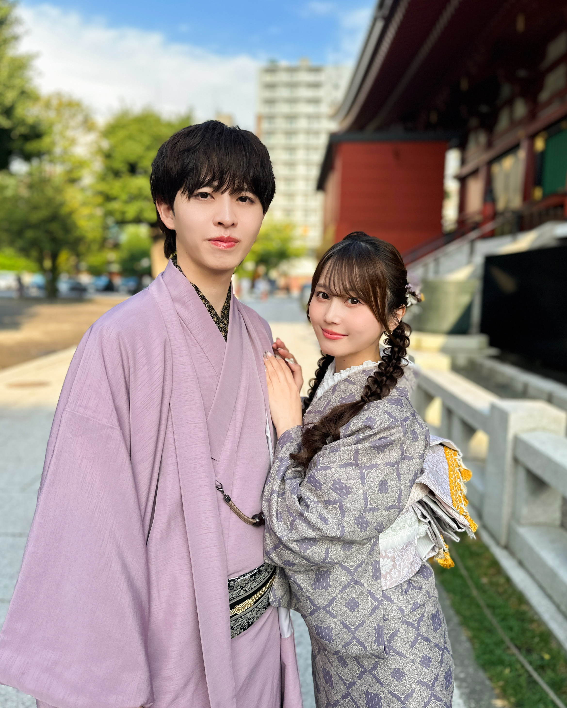 『小紋レトロプレミアム』東京都渋谷区着物レンタル　VASARA渋谷店