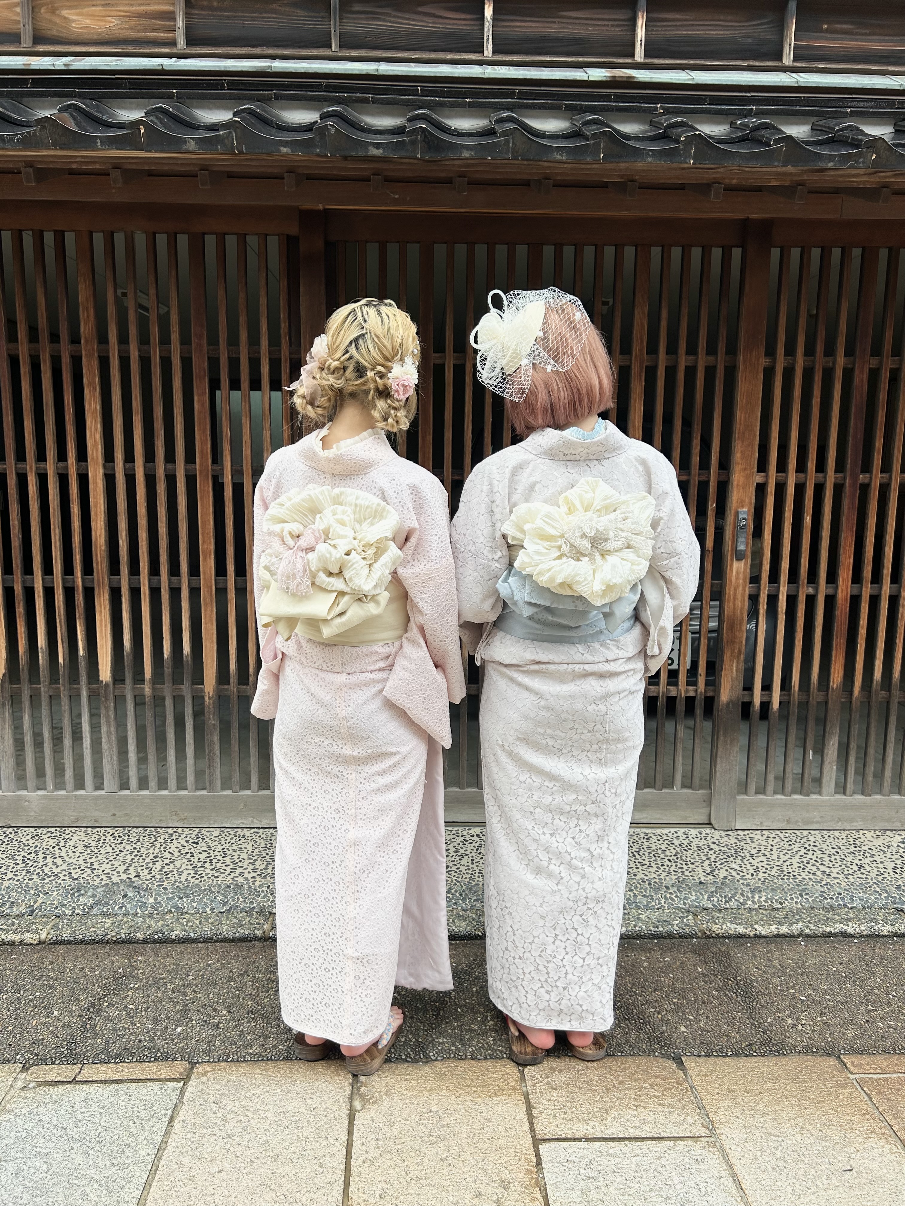 金沢兼六園店♡レース浴衣で