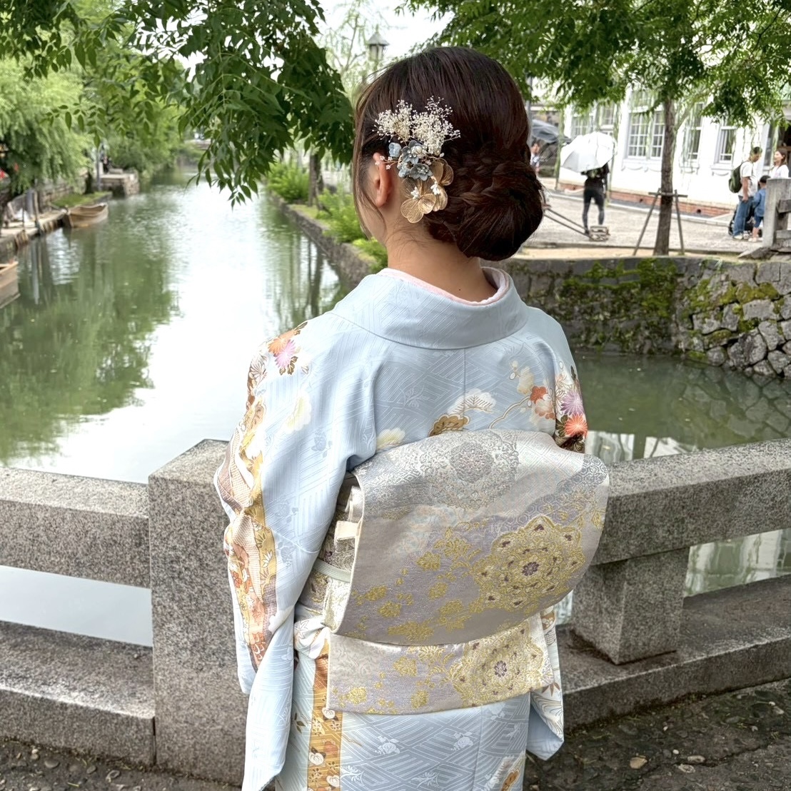 倉敷訪問着レンタル 訪問着でアフタヌーンティーお勧めです!