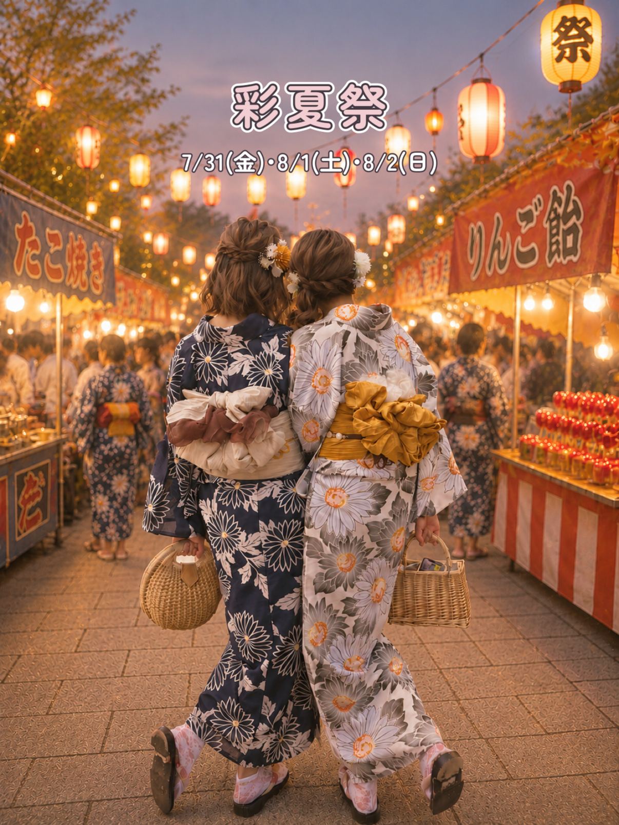 川越着物レンタルVASARA/夏のイベントに浴衣はいかがでしょうか♪