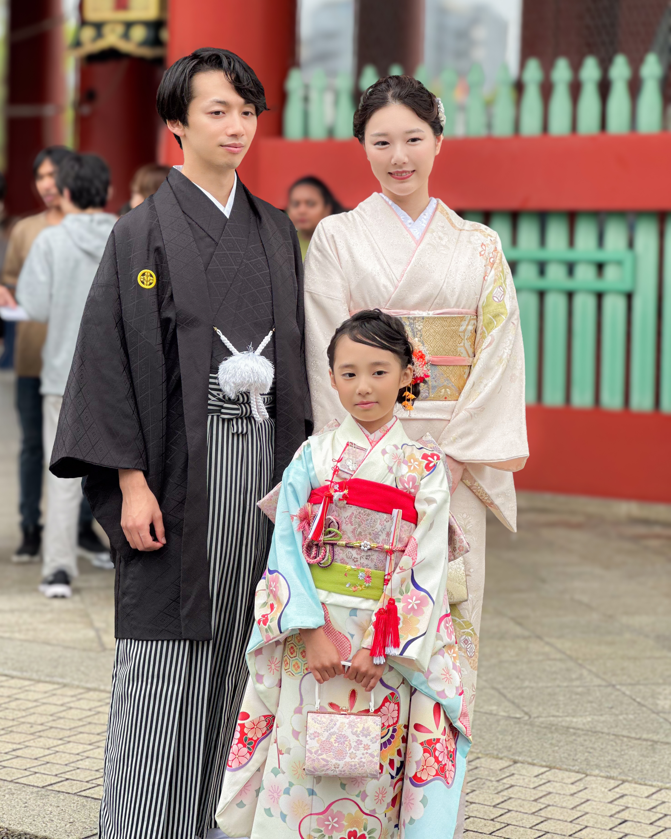 渋谷で七五三レンタル&着付け!訪問着もOK