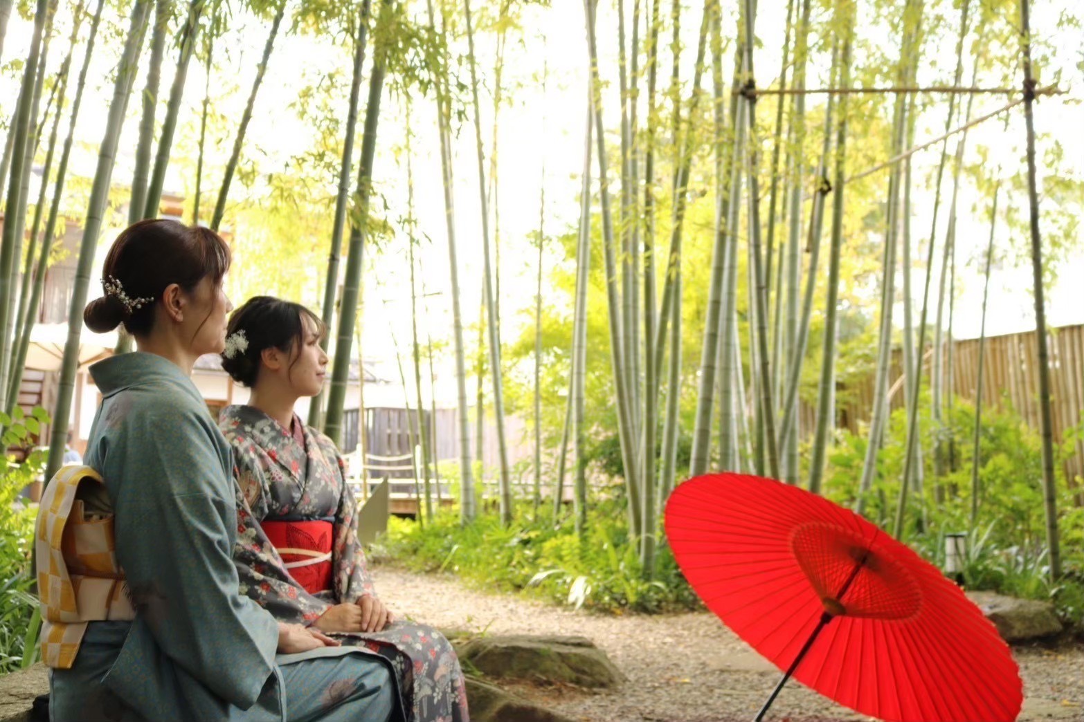 美観地区で着物散策!